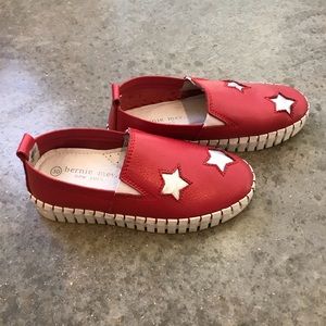 Red Bernie Mev slip-ons